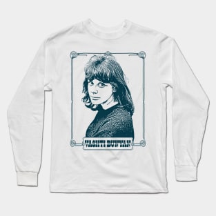 Vashti Bunyan  // Retro Style Fan Art Design Long Sleeve T-Shirt